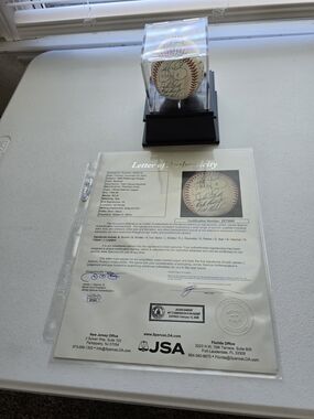 1989 Pittsburgh Pirates Team Signed Baseball - JSA LOA (Barry Bonds BobbyBonilla